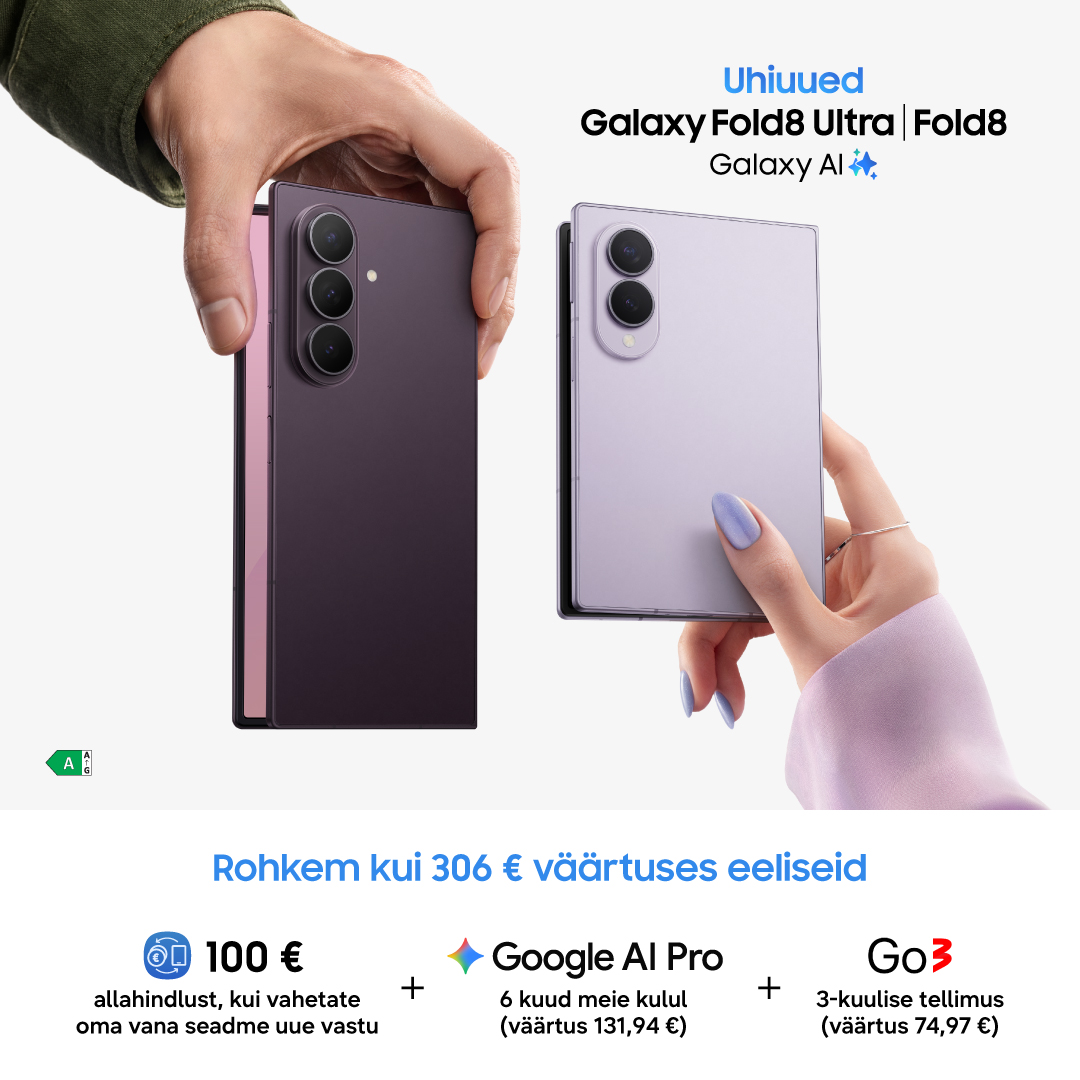 Galaxy Fold8 | Fold8 Ultra. Võta kõik kaasa!